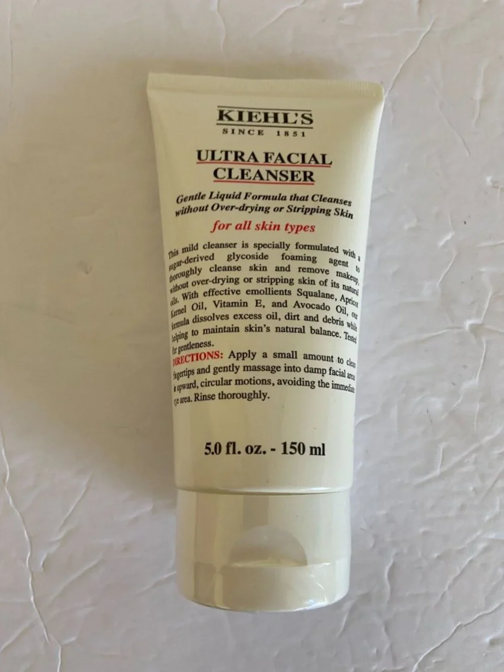 Kiehl's Ultra Facial Cleanser All Skin Types Full Size 5oz / 150ml Full Size NEW
